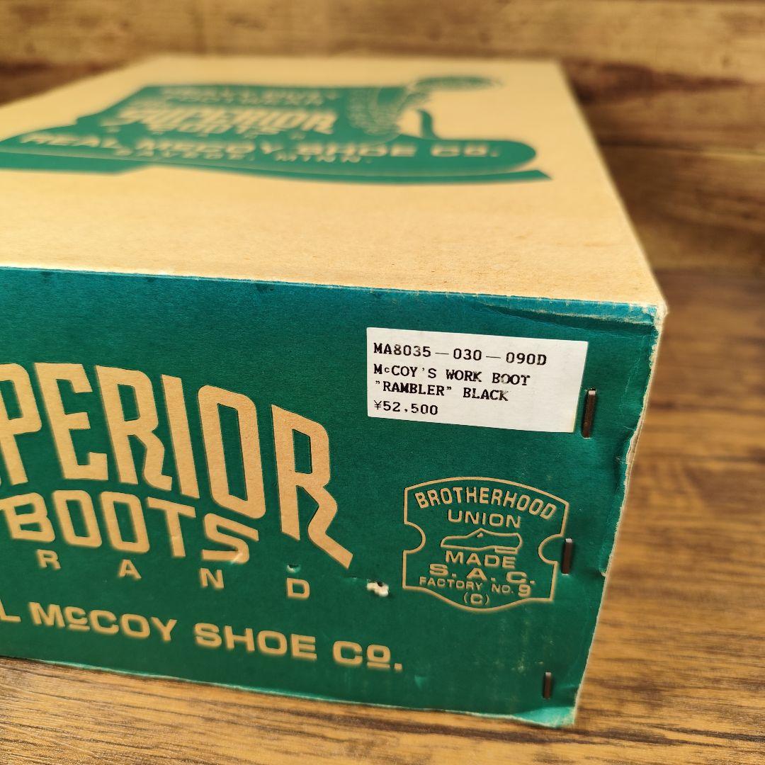 THE REAL McCOY'S レースアップブーツ MA8035