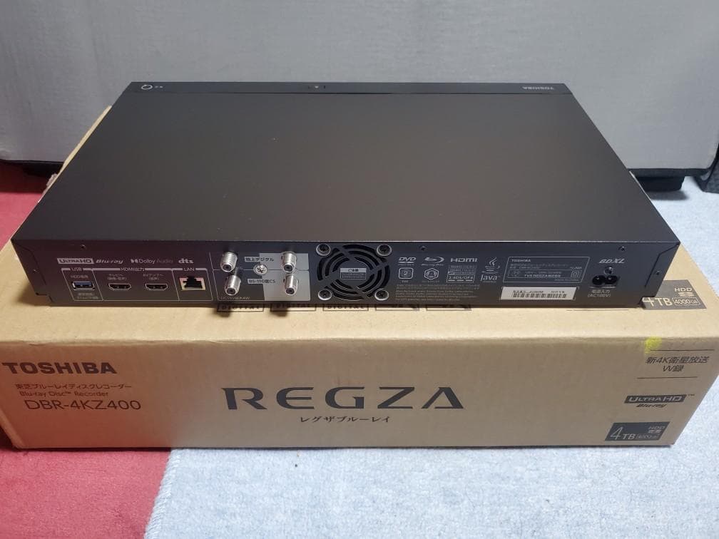 TOSHIBA DBR-4KZ400 4Kブルーレイレコーダー