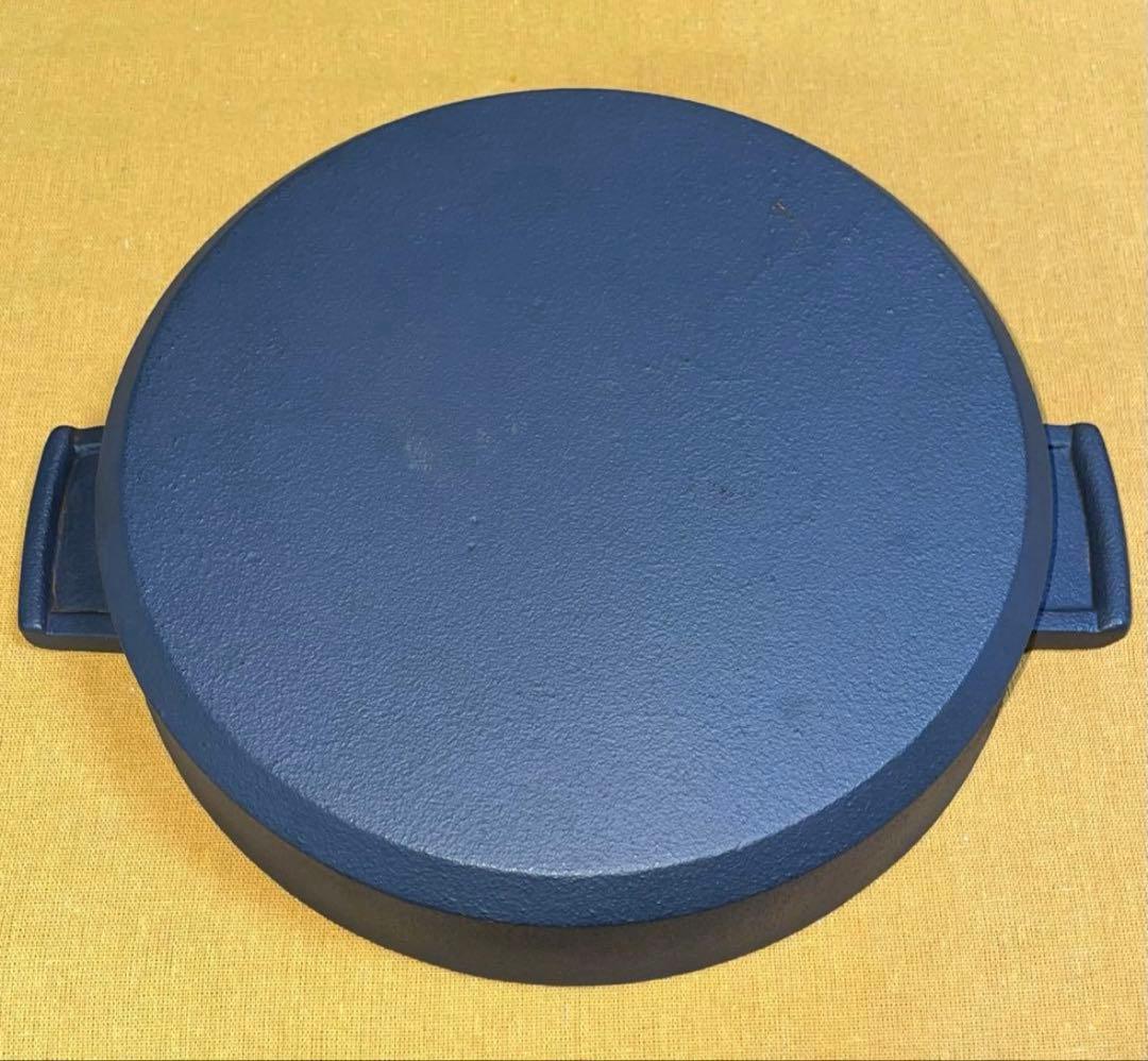 早い者勝ち‼️久慈山王堂 砂鉄鍋 すき焼き鍋 内径26.5c 南部鉄器 鉄鍋 鋳鉄