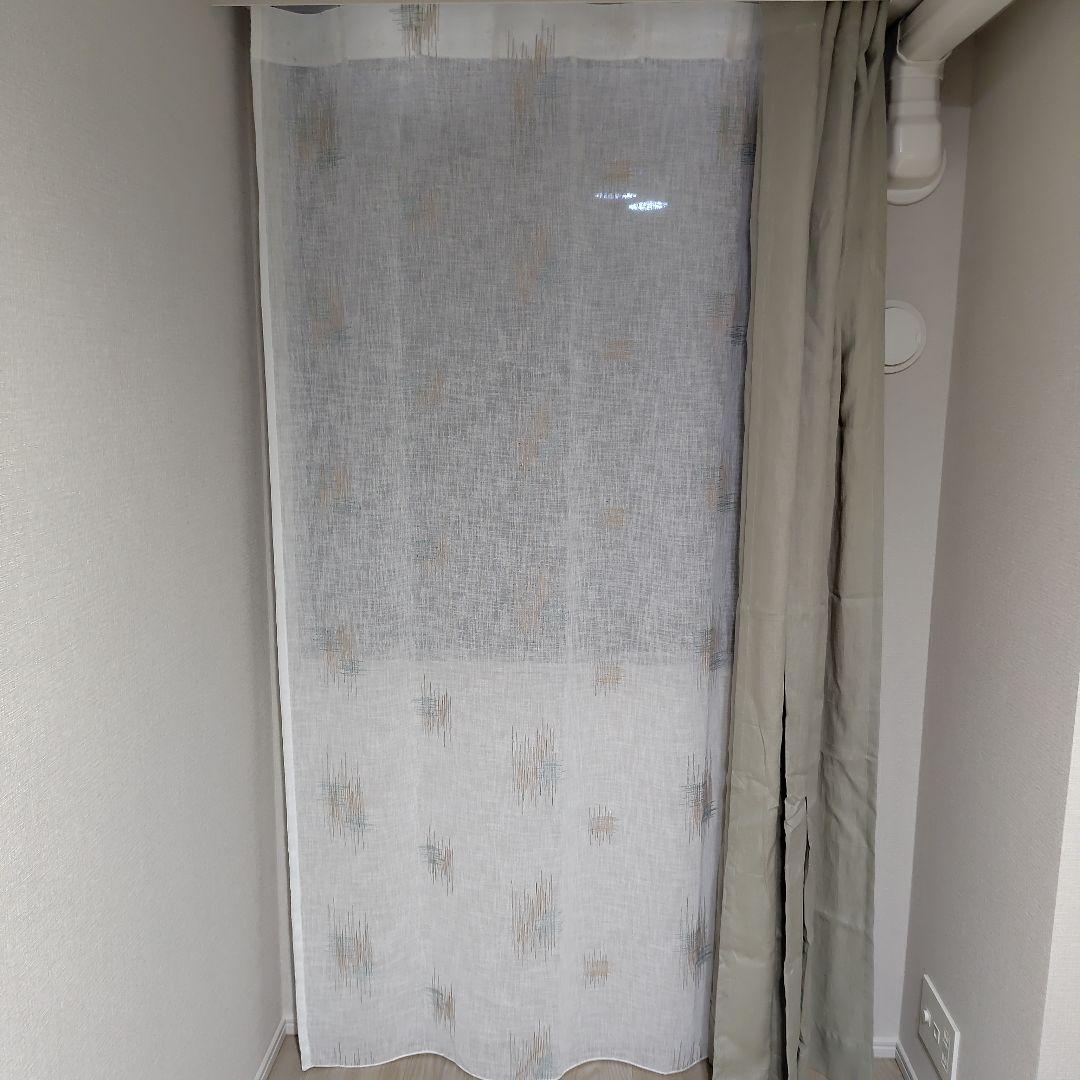 ドレープカーテン レースカーテン MOMO NATURAL モモナチュラル