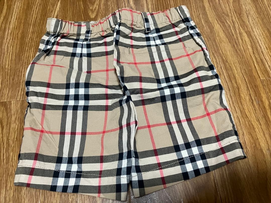 新品未使用バーバリー　チェックパンツ