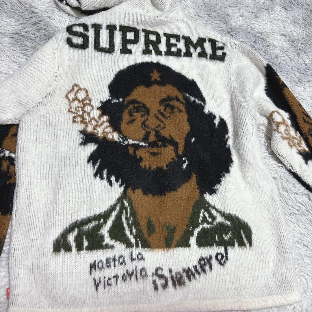 Supreme チェゲバラ ニット パーカー シュプリーム ジップジャケット