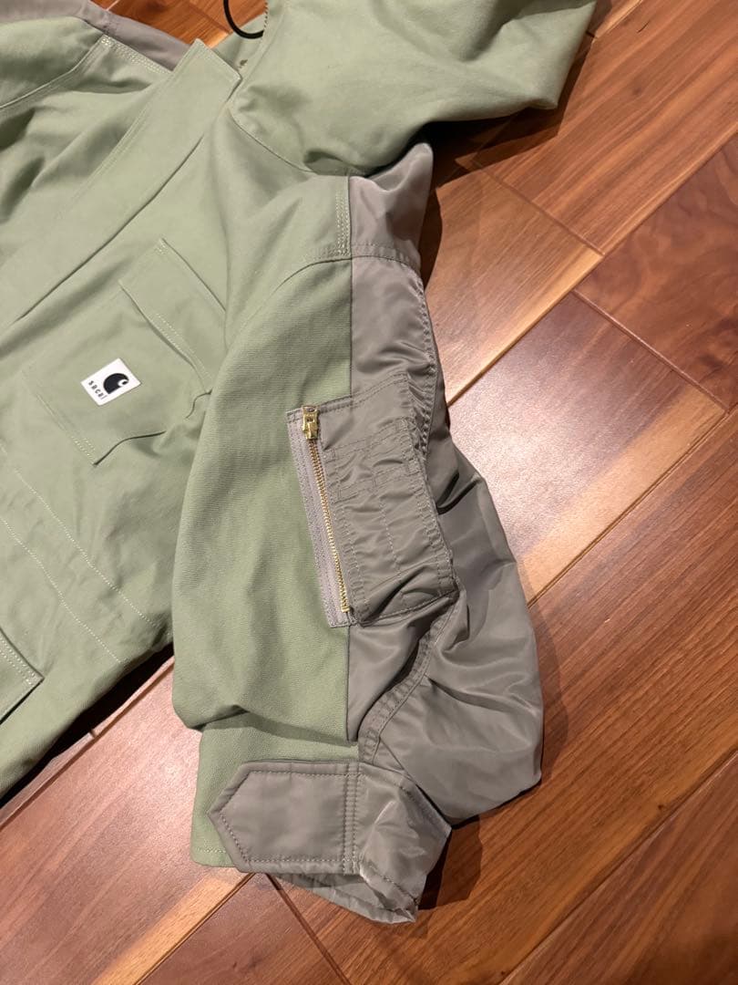 sacai carhartt サカイ　カーハート　コート　ブルゾン