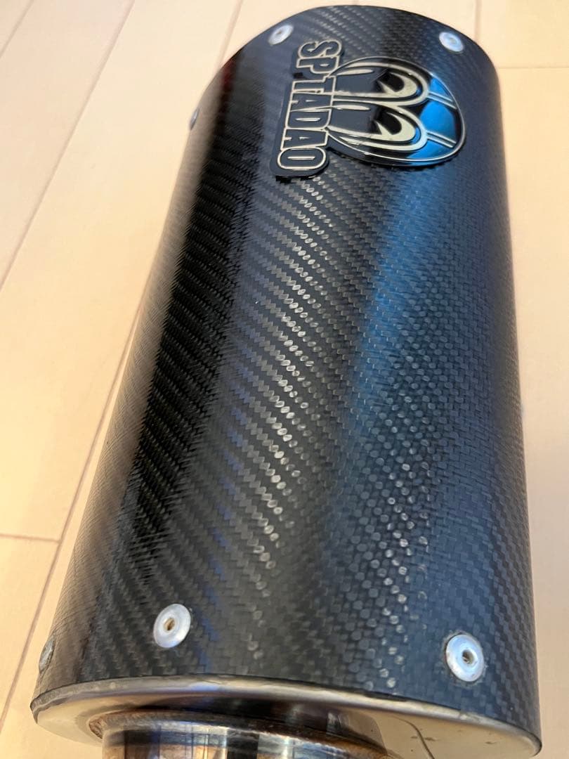 ま*ぼ様 セロー250　SP忠男 マフラー　サイレンサー　カーボン