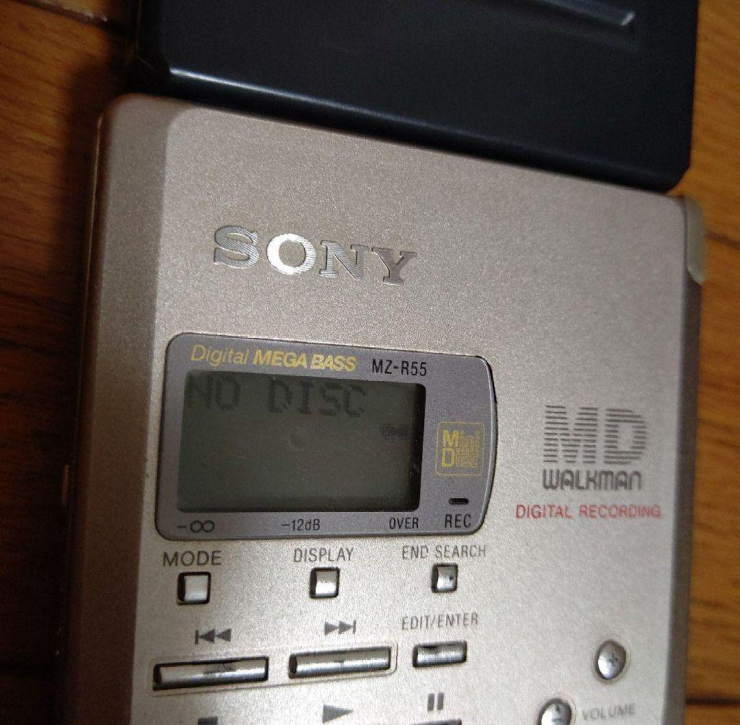SONY ポータブルMDレコーダー MZ-R55