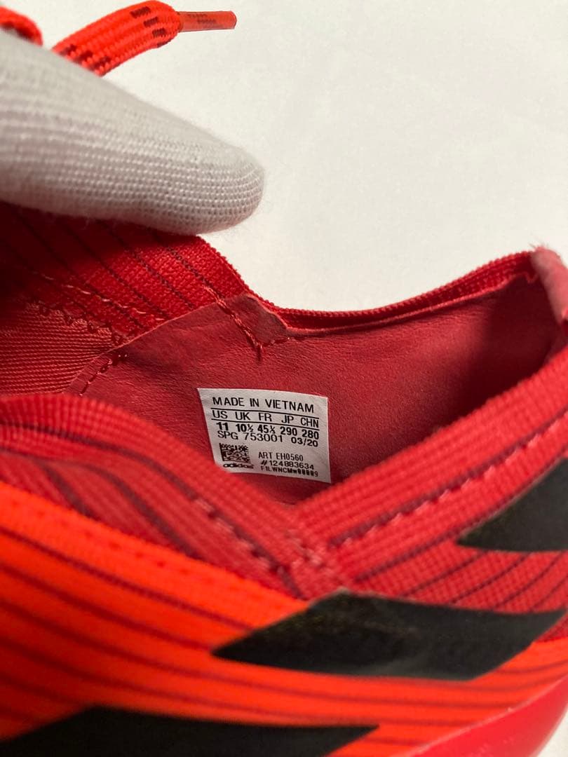 ネメシス 19.1 HG/AG シグナルコーラル×コアブラック 29cm