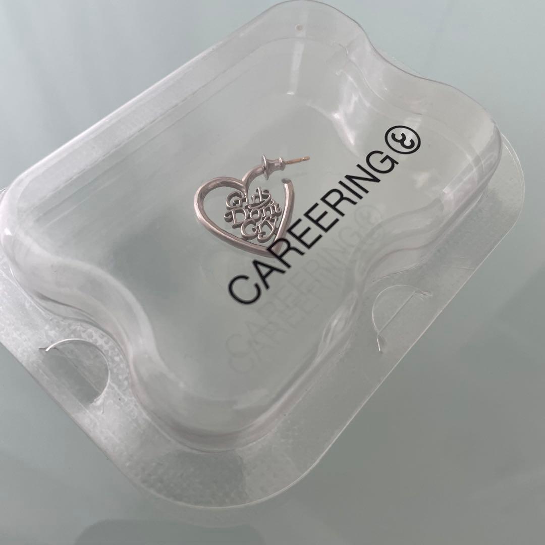 【明日削除・値下げ】CAREERING×Girls don’t cry片耳ピアス