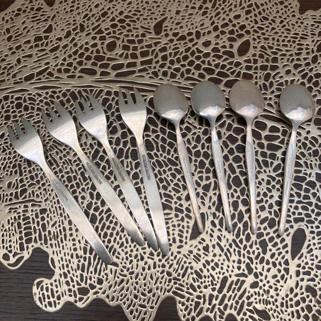 銀製カトラリーセット 8点