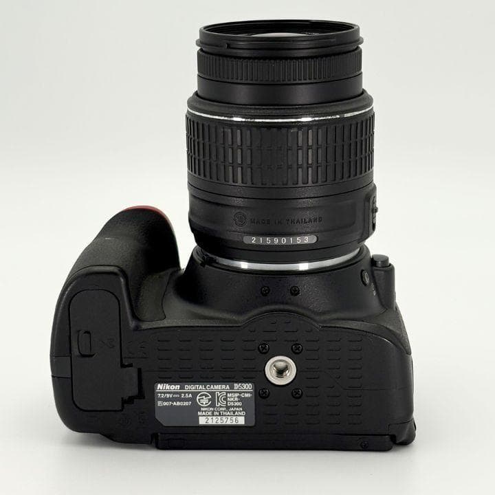 【美品＆SDカード付】Nikon D5300 Wズーム 総ショット1620回◎