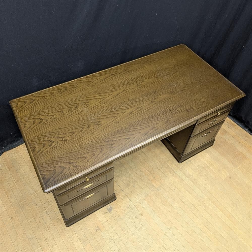 武富家具　両袖机　マネージメントデスク　社長机　役員デスク　書斎机　机　デスク