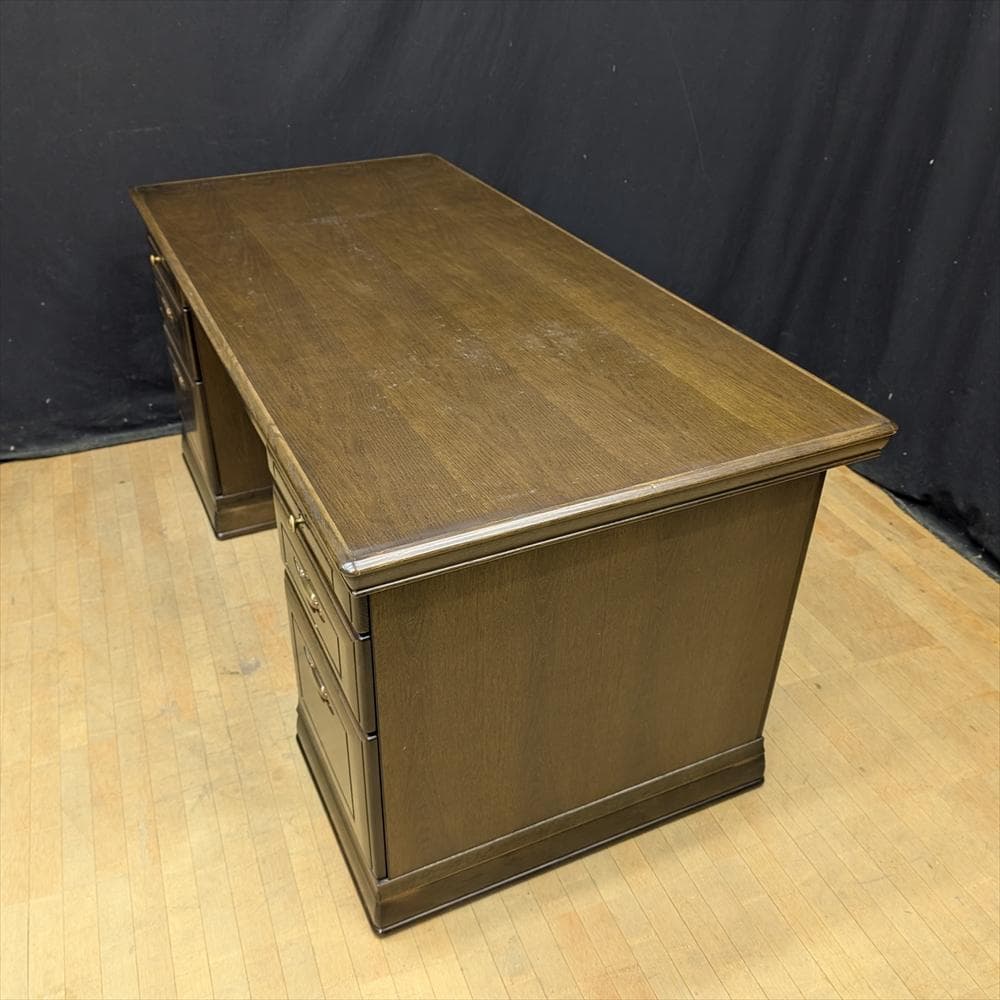 武富家具　両袖机　マネージメントデスク　社長机　役員デスク　書斎机　机　デスク