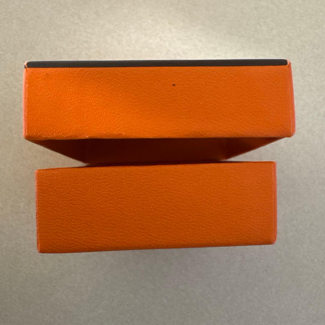 HERMES 赤 レザー ミニフォトフレーム