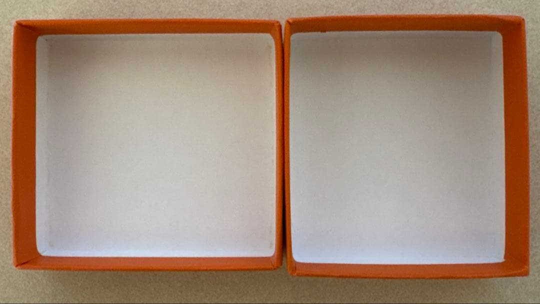 HERMES 赤 レザー ミニフォトフレーム