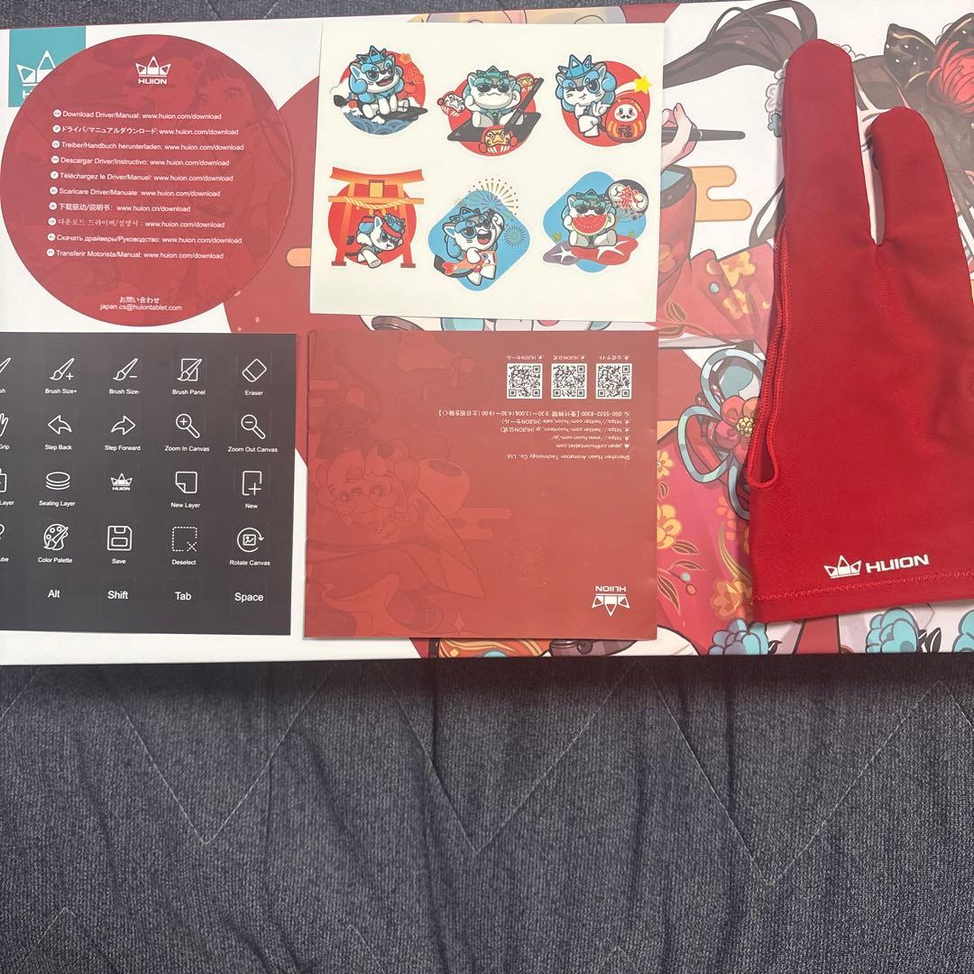 HUION 液タブ 液晶ペンタブレットKamvas 12 豪華版 11.6インチ