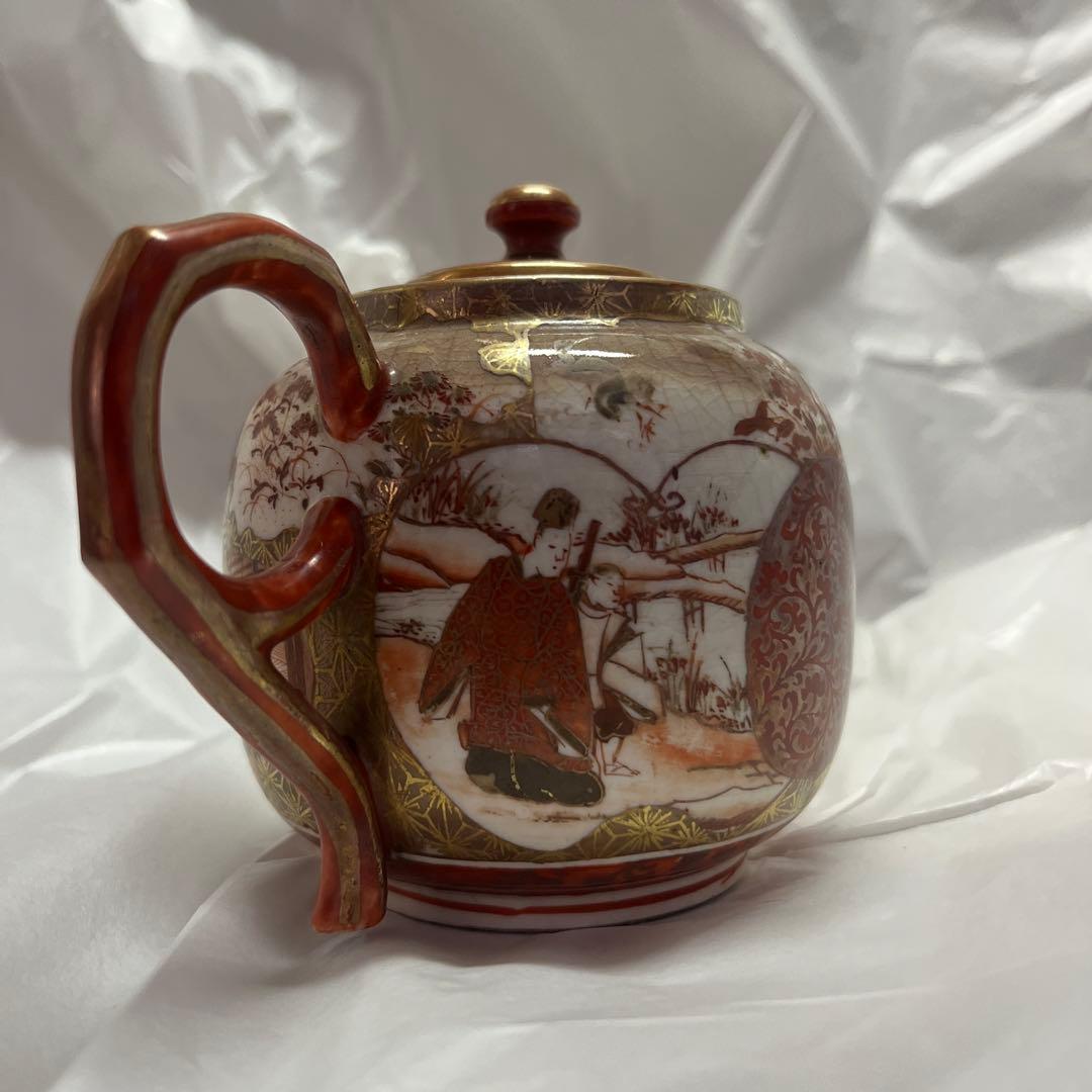 大日本九谷星山　里帰り　シュガーポット