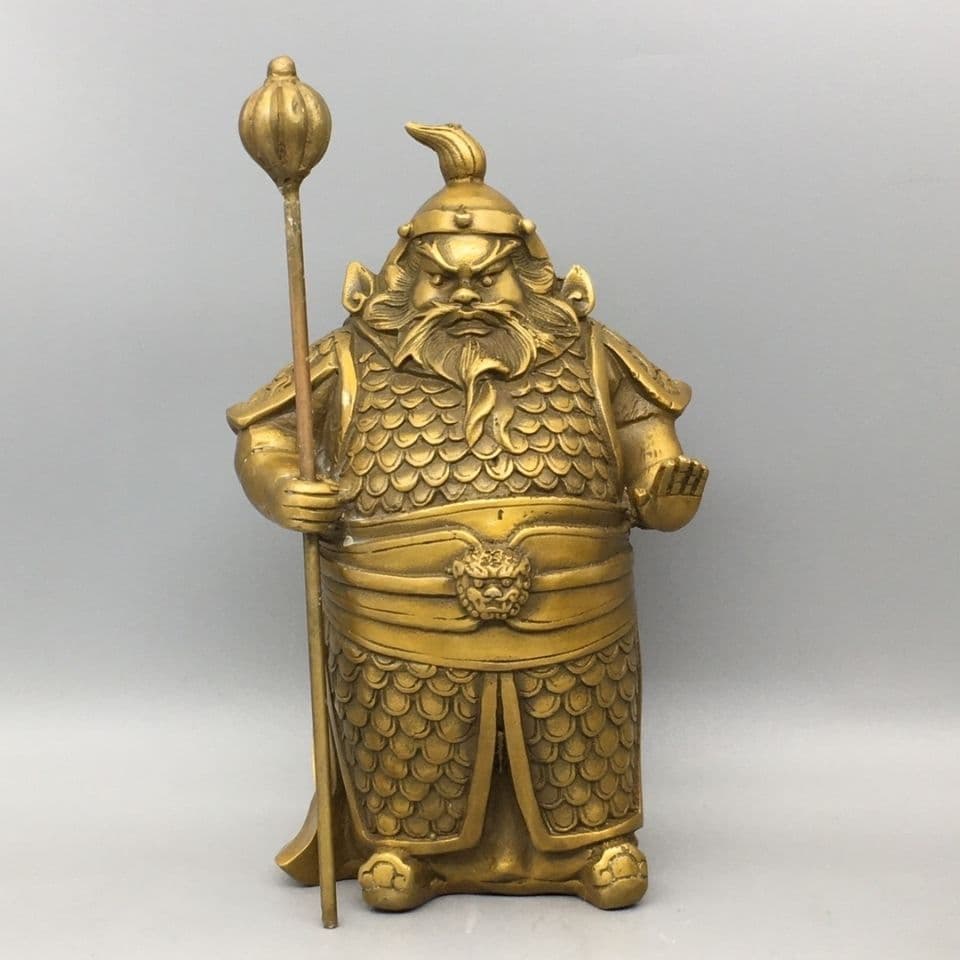 銅製 仏像 荼鬱塁二神 金剛菩薩仏像 鎮宅辟邪 開運 風水 招財 置物 工芸品