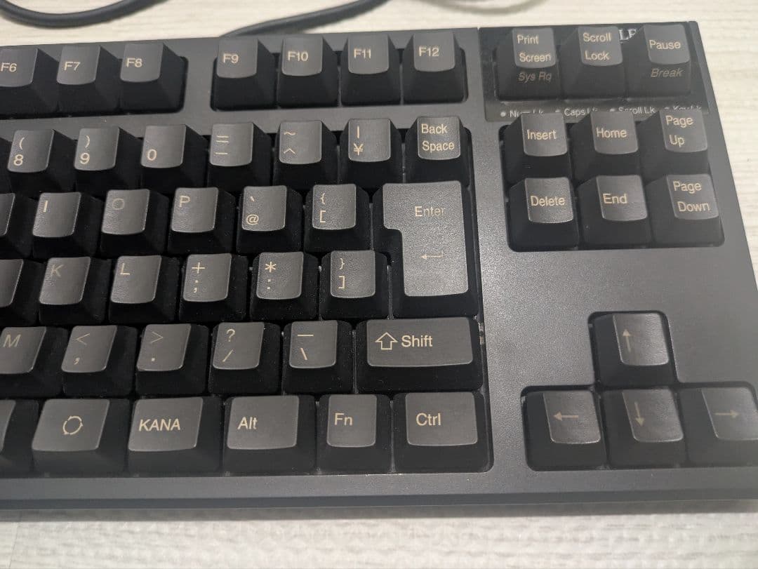 REALFORCE TKL R2TL-JP4-BK テンキーレス