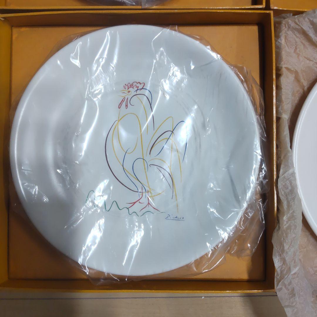 ピカソ　Picasso　お皿　壁掛け　直径約24cm　8枚セット