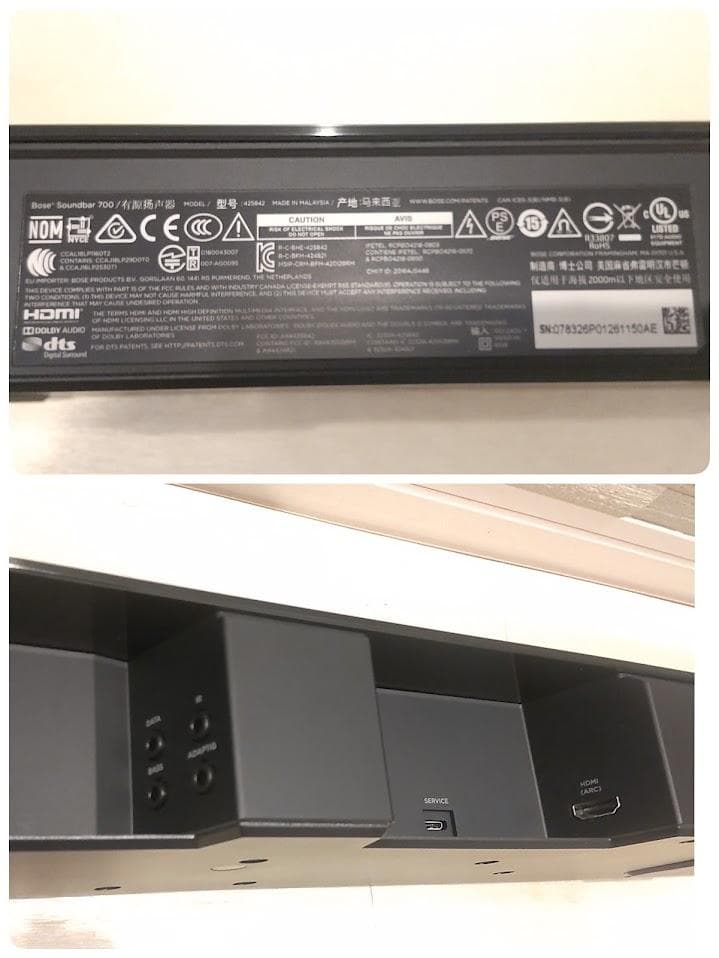 ★箱付★ Bose Smart Soundbar 700 スマートサウンドバー