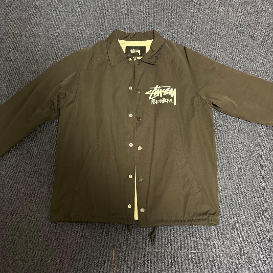 STUSSY コーチジャケットS