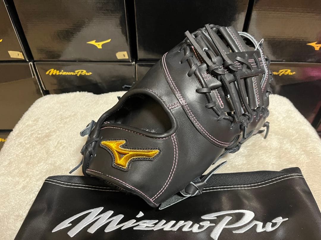 ミズノプロ　軟式　一塁手用　ファーストミット　グラブ　ソフトバンク・山川型