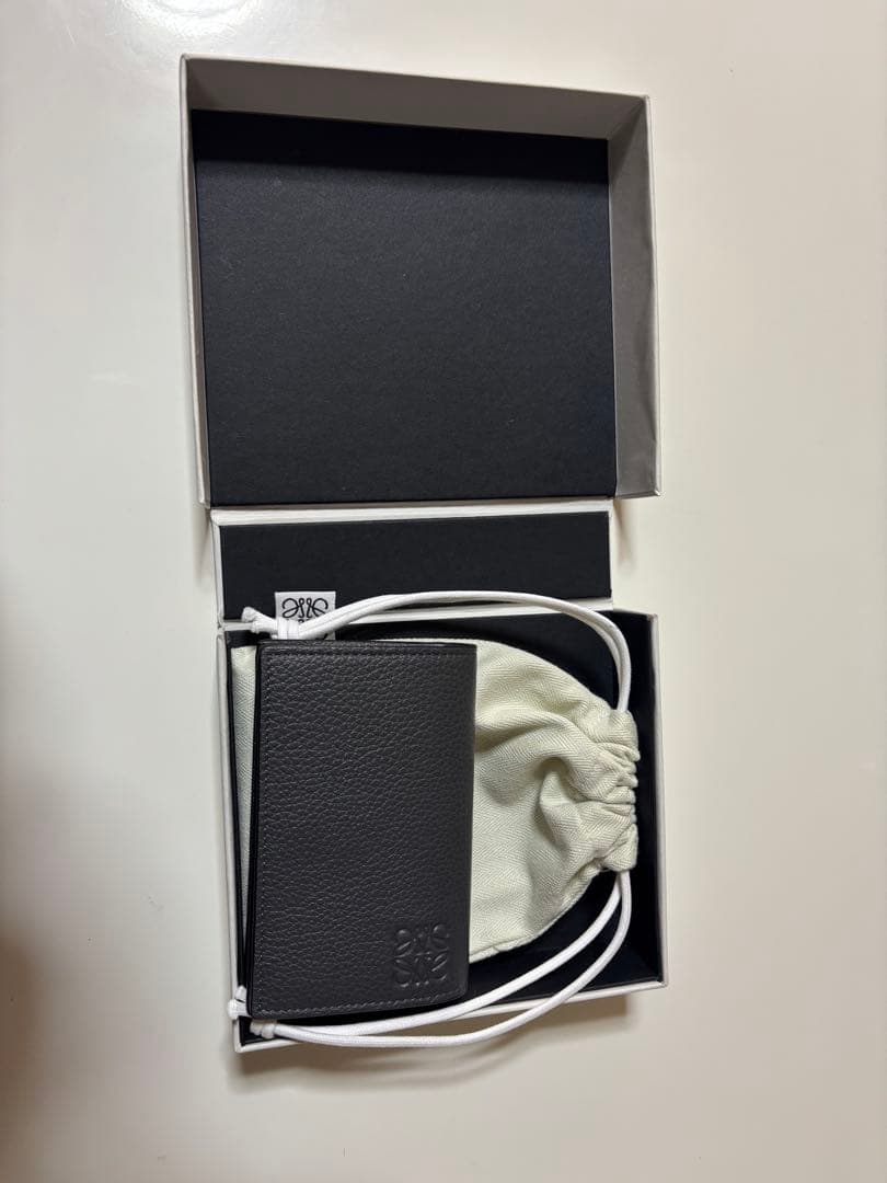 ロエベ　名刺入れ　カードケース　緑　グリーン カードケース