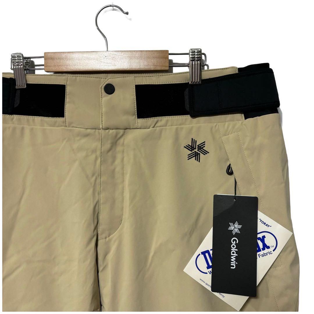 新品 ゴールドウィン G-ソリッド カラー ワイドパンツ サンドベージュ XL