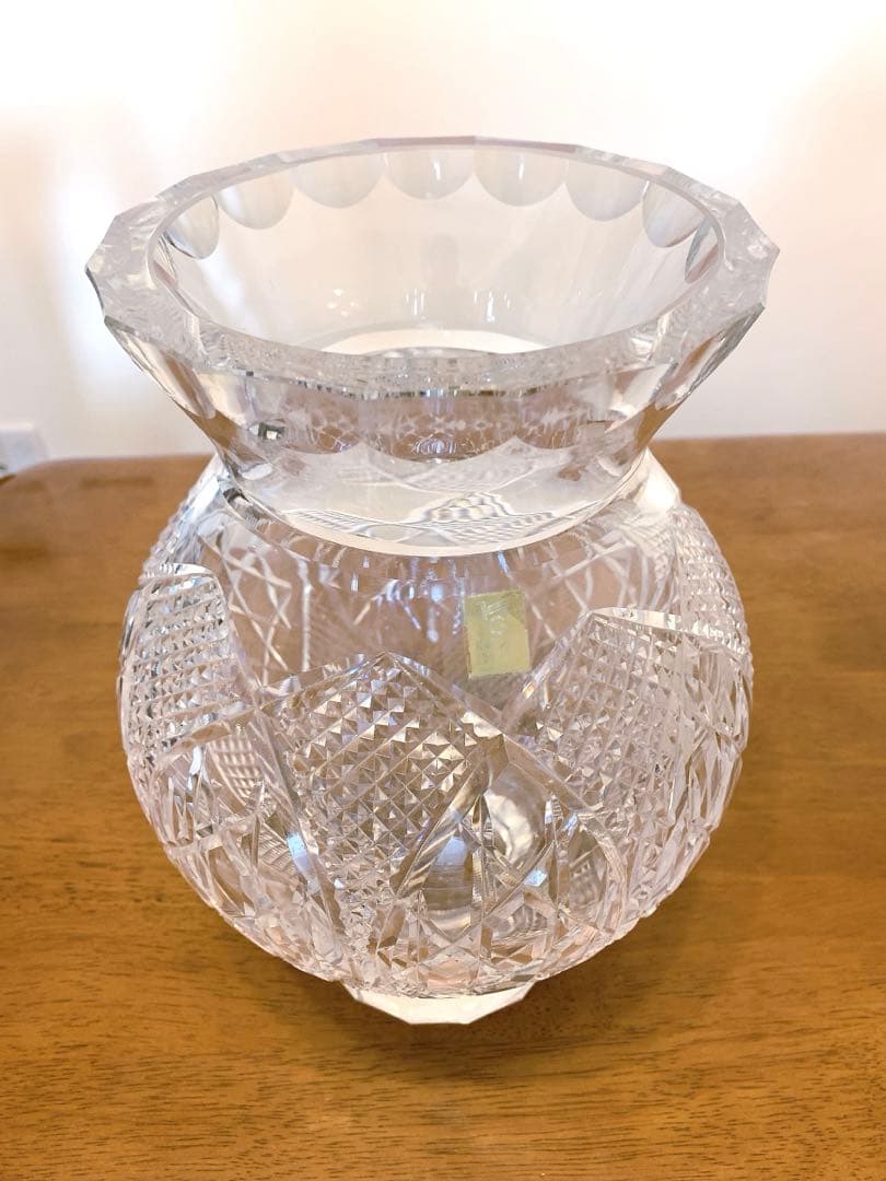 カガミクリスタル　花瓶 専用ボックス付き