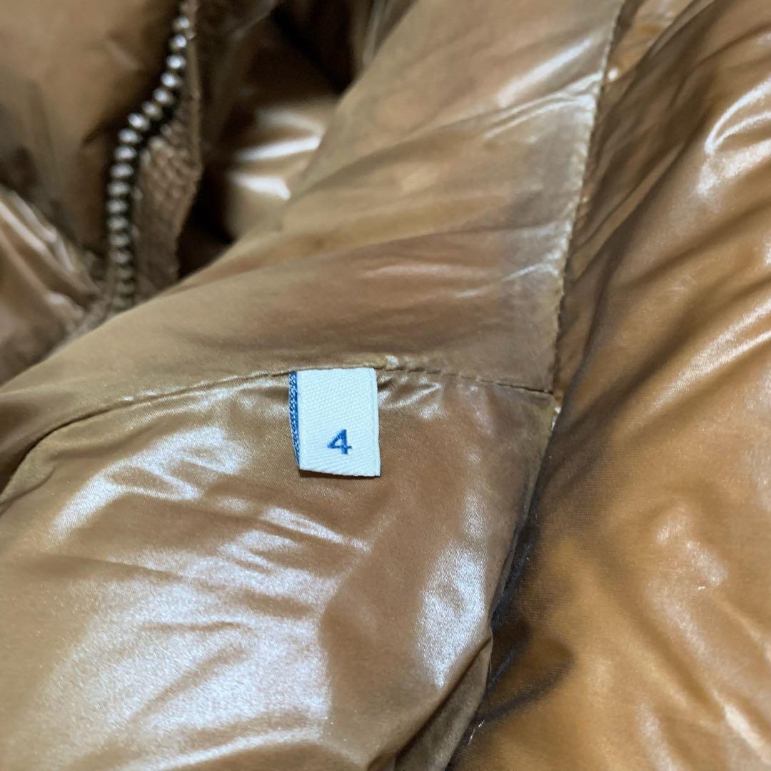 希少★ モンクレール　MAYA マヤ　ブラウン　サイズ4　国内正規品 5D213