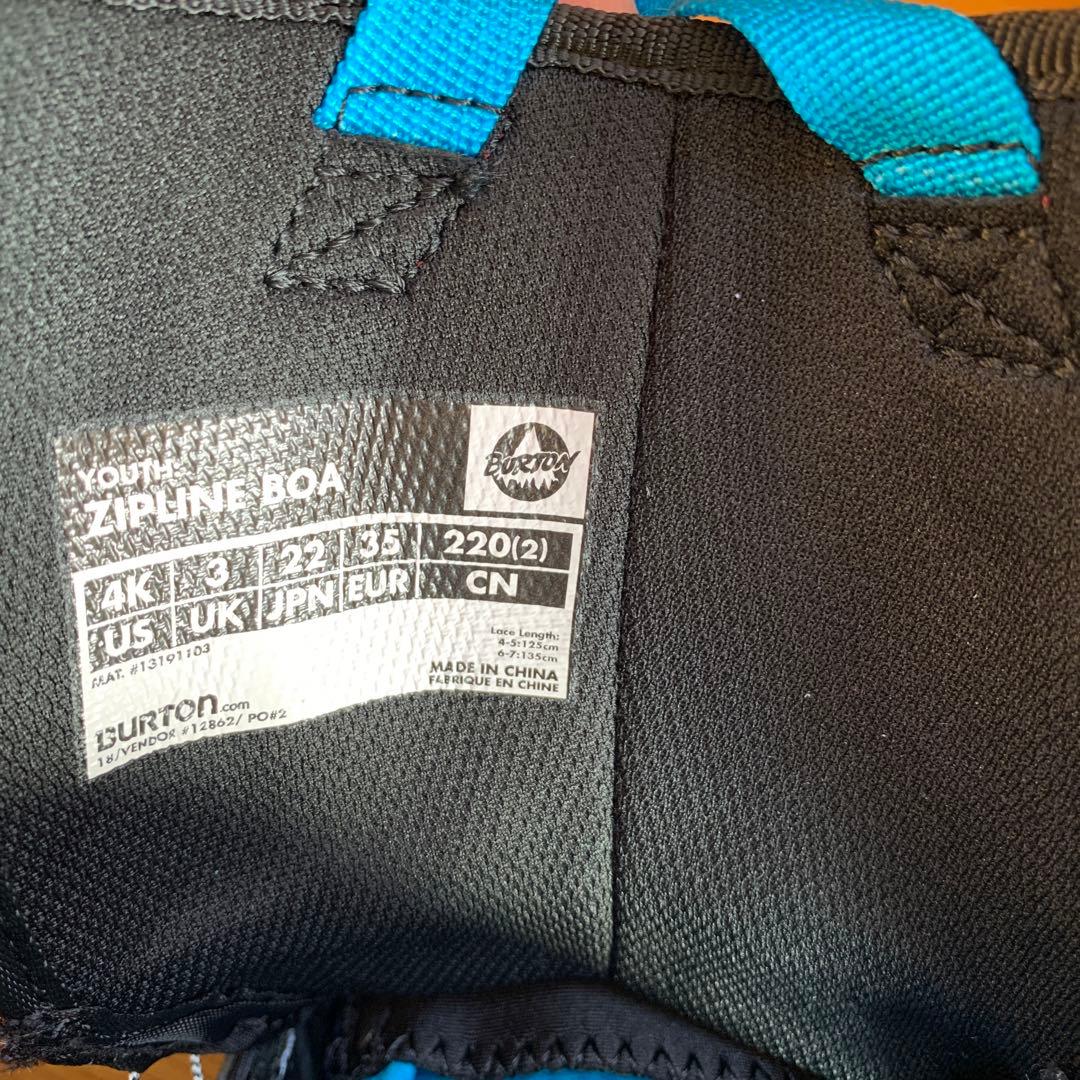 BURTON YOUTH Grom BOA スノーボードブーツ3K 22.0cm