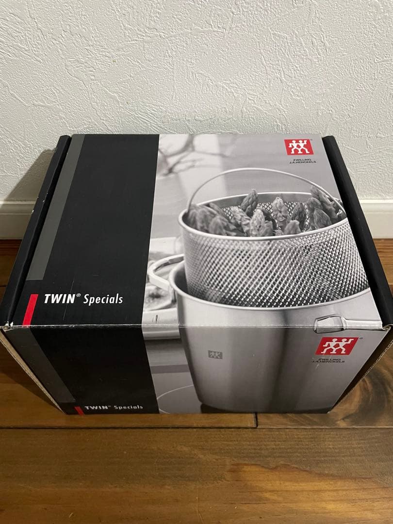新品　未使用　TWIN Specials 両手鍋 ステンレス　ヘンケルス　パスタ