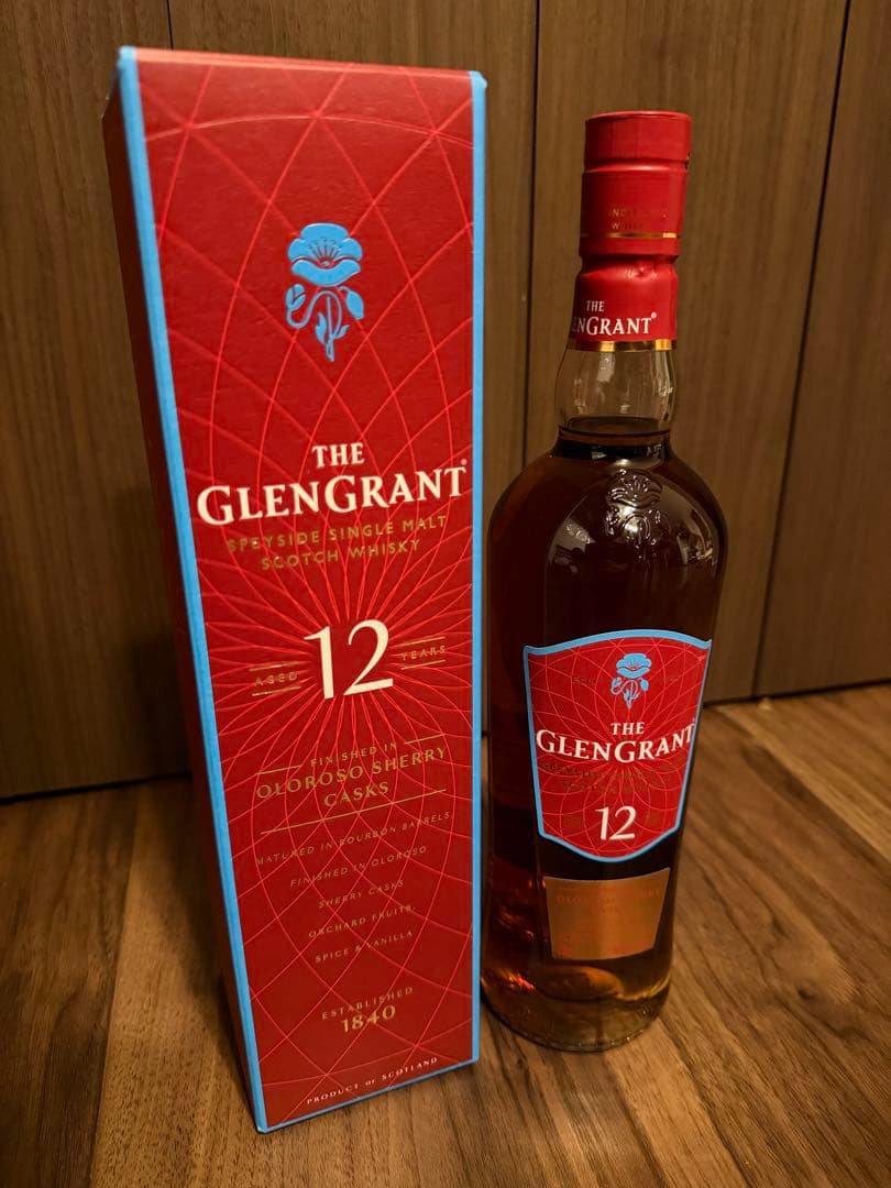 GLENGRANT 12年 シェリーカスク　フィニッシュシングルモルト700ml