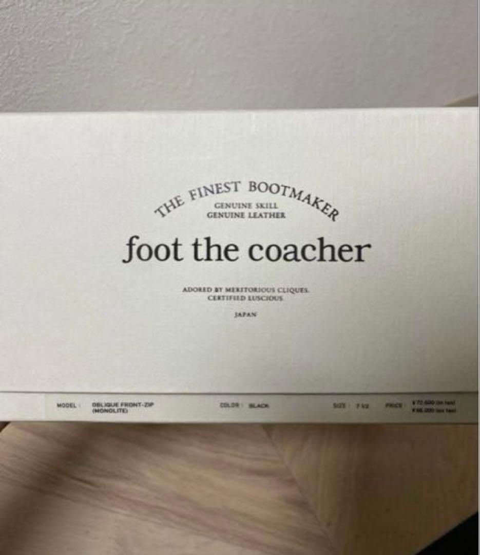 よ*)様 foot the coacher/OBLIQUE FRONT ZIP