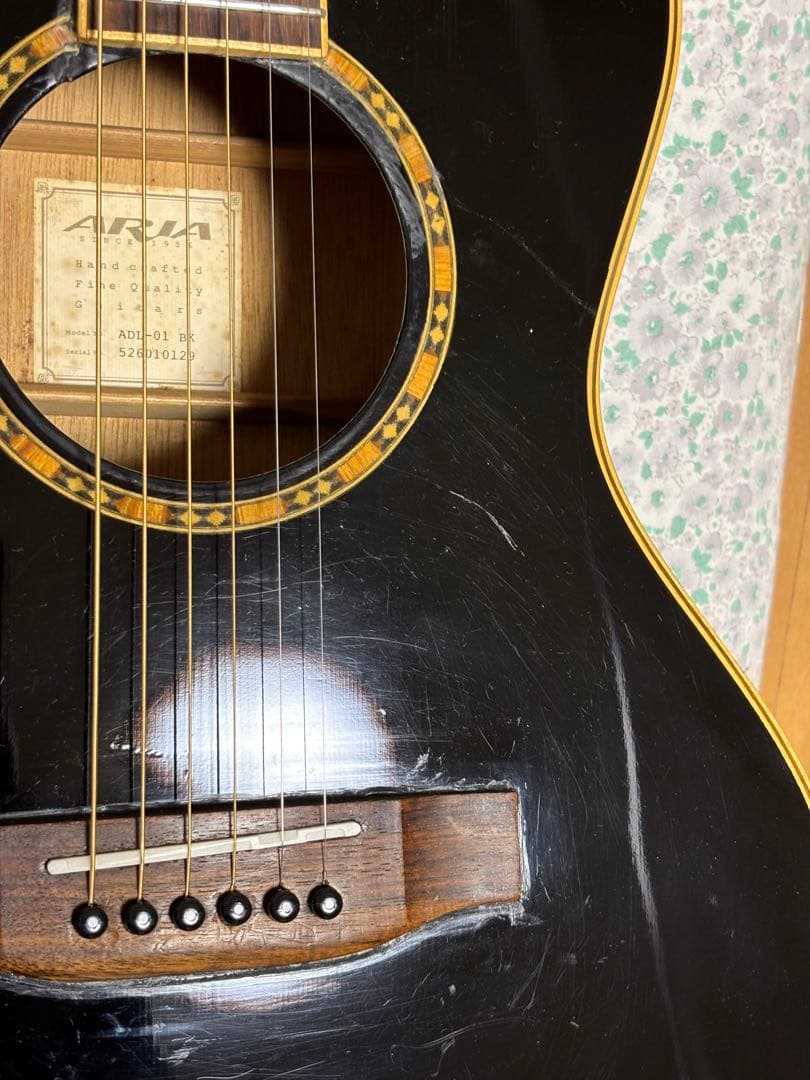 専用‼️‼️訳アリ❗️ARIA ADL−01 BK パーラータイプ　調整済‼️