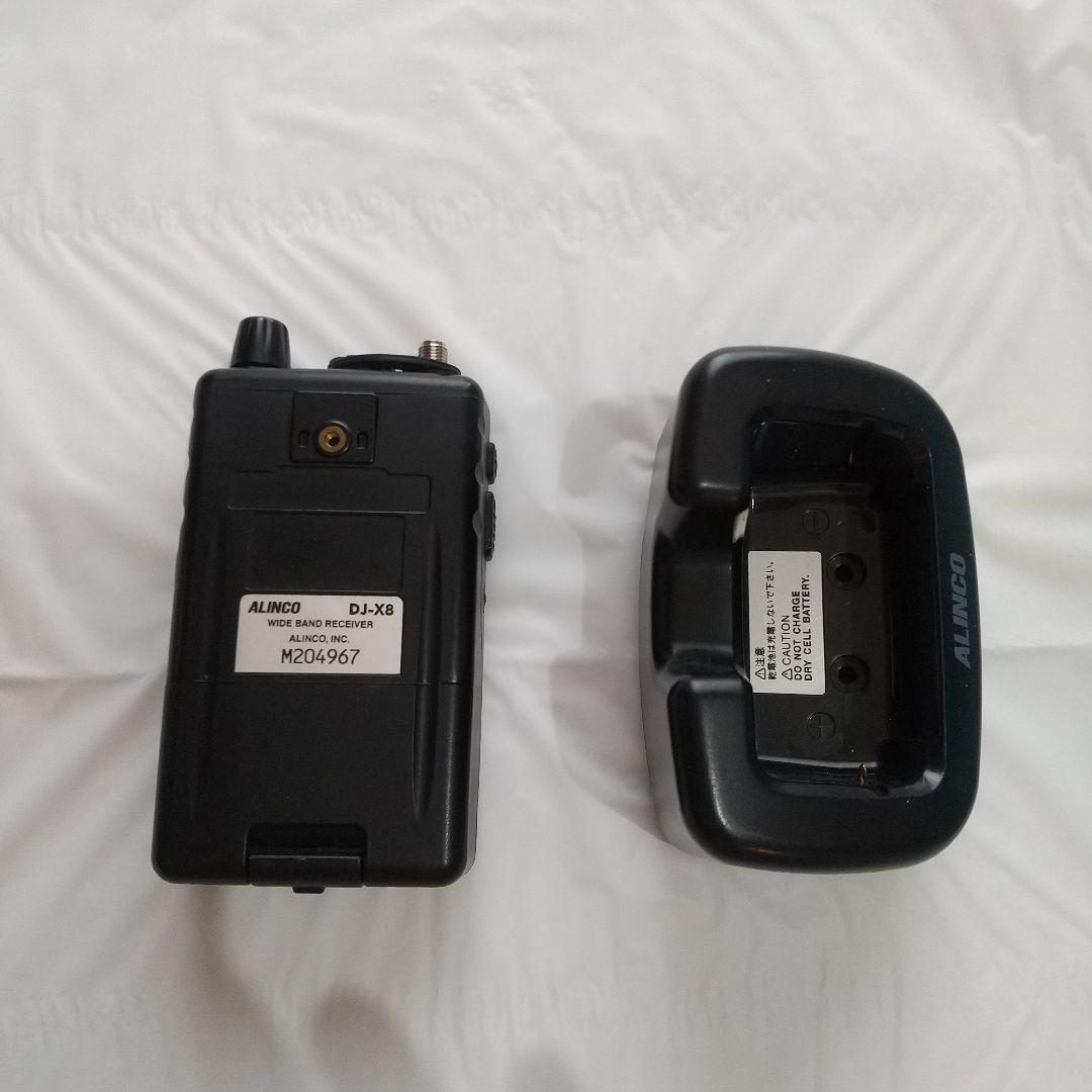 【美品】ALINCO DJ-X8 ワイドバンドレシーバー 付属品完備