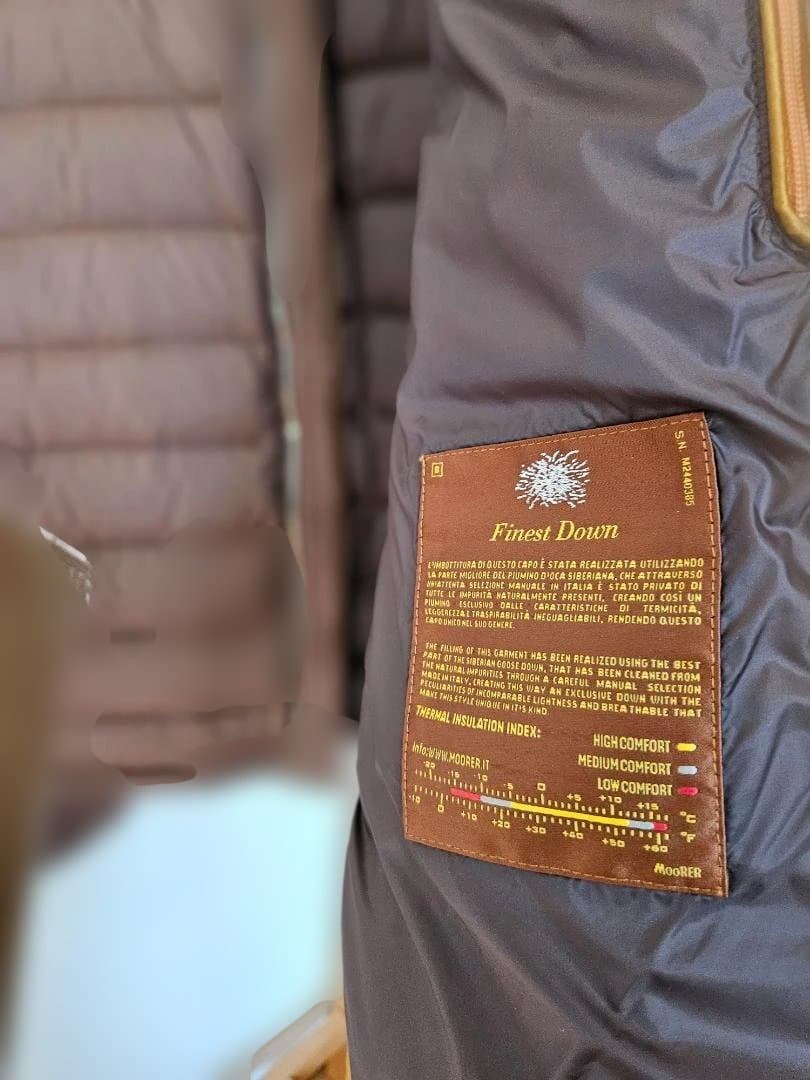Moorer ACOMA ブラウン ダウンジャケットsize54
