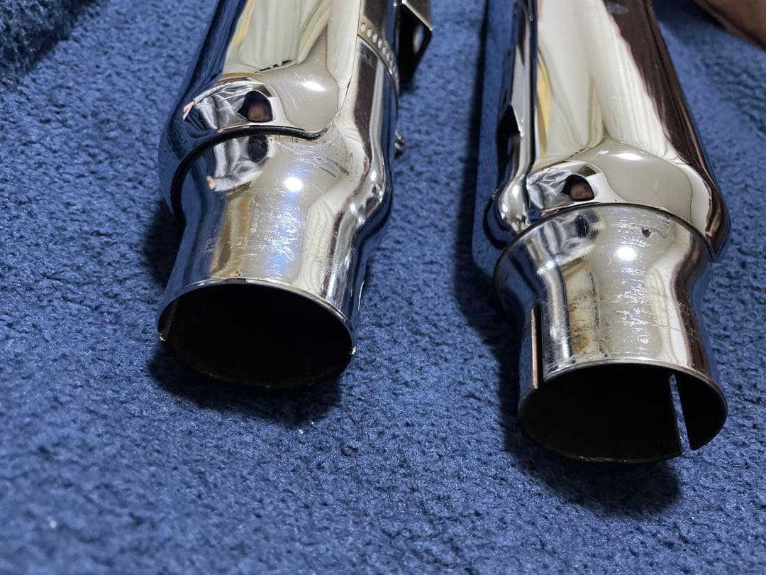 VANCE&HINES ツインスラッシュバンス＆ハインズ ハーレーマフラー