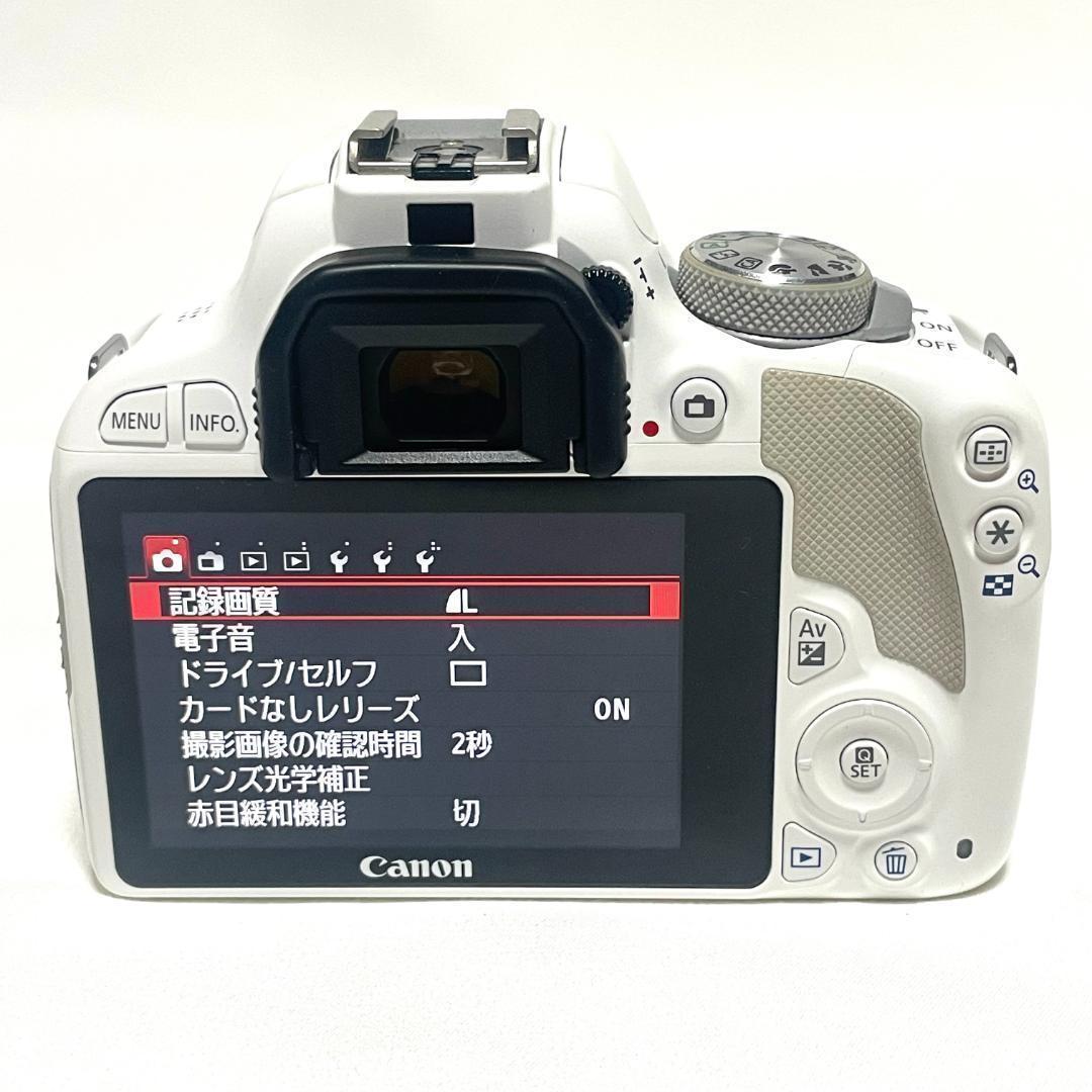 手軽に本格派❣️ Canon EOS Kiss X7 ホワイト すぐ撮れる✨
