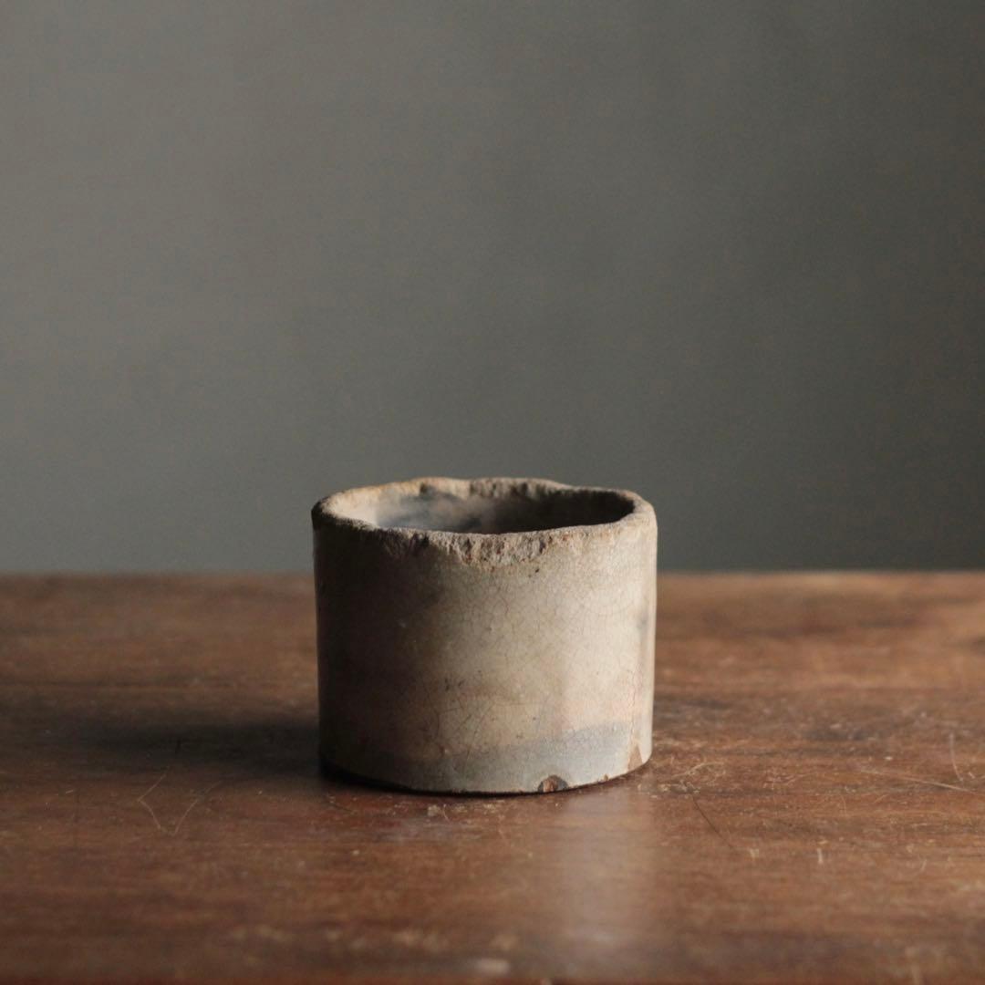 姿の佳い 瀬戸 火入 筒 オブジェ 古美術 古道具 アンティーク