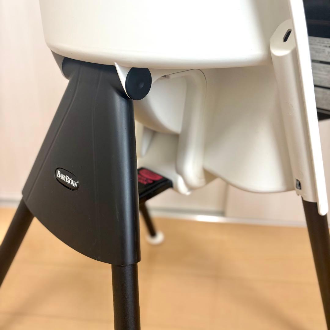 【美品】BabyBjorn ベビービョルン ハイチェア　ベビーチェア　ホワイト