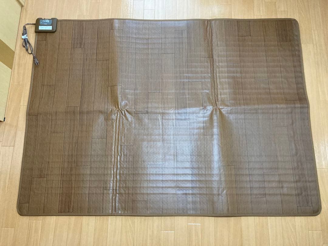 ライフジョイ日本製 表面防水加工 電気カーペット 1.5畳