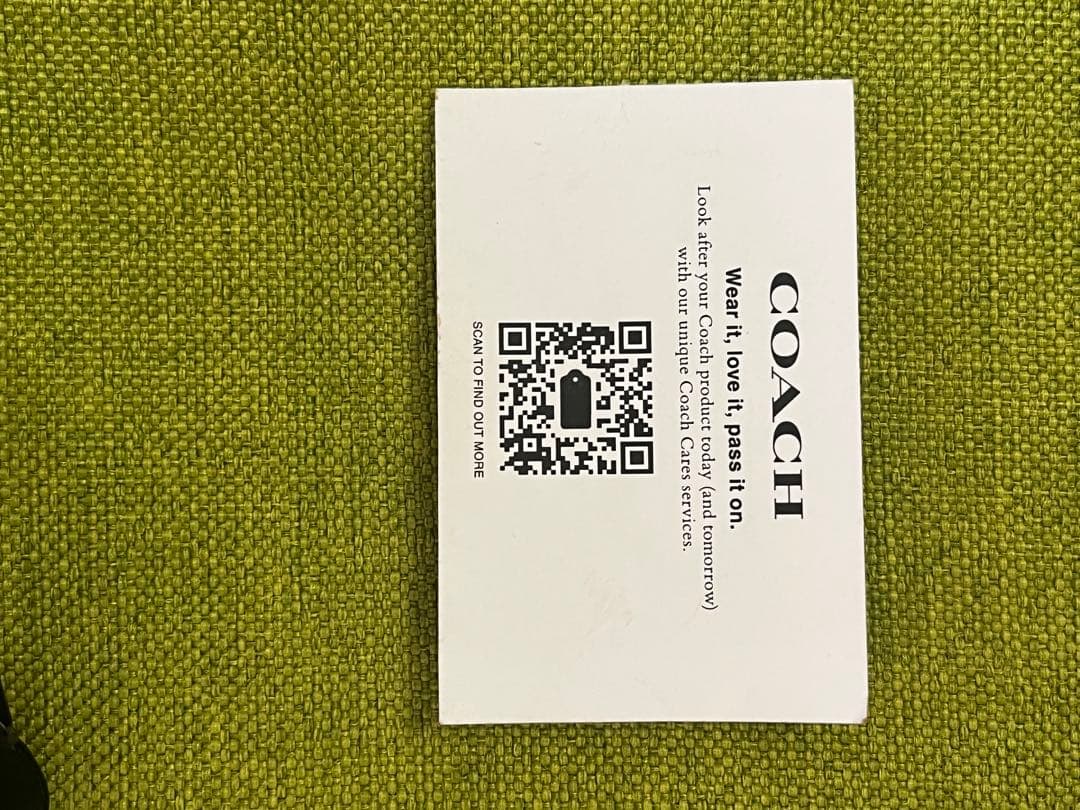 COACH コーチショルダーバッグ　ブラック