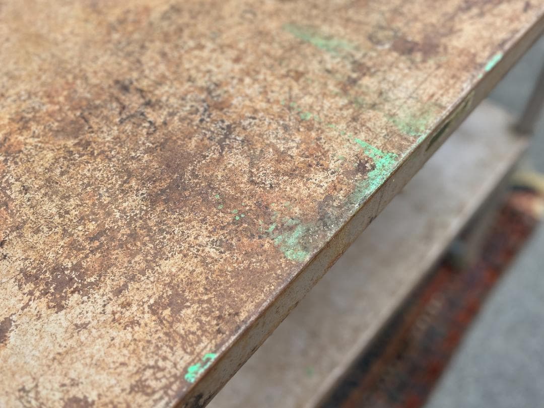 1960s☆USA製／ヴィンテージ／スチールワゴン／キャスターワゴン／アメカジ