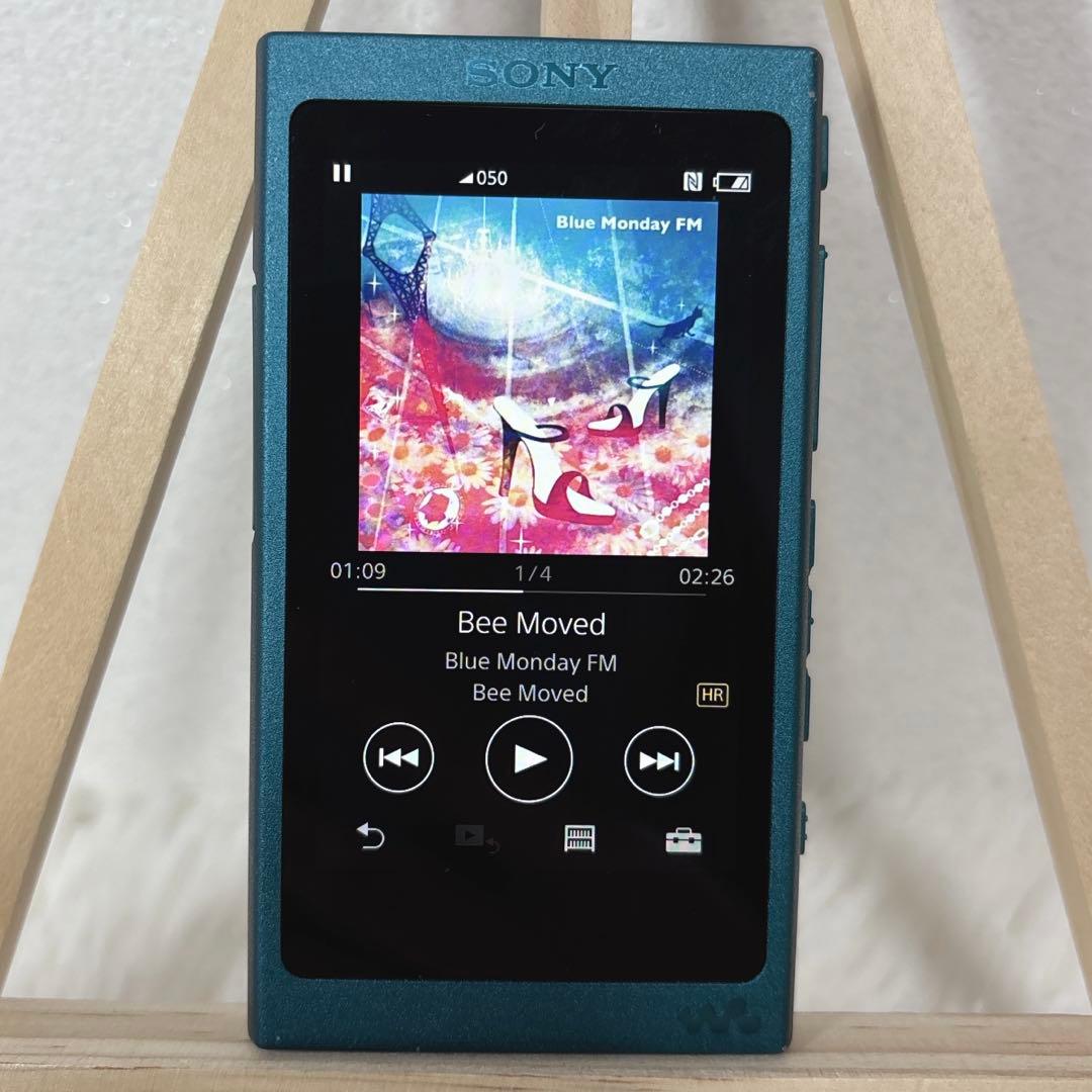 美品 SONY ウォークマン NW-A35HN L ブルー 美品 動作確認済
