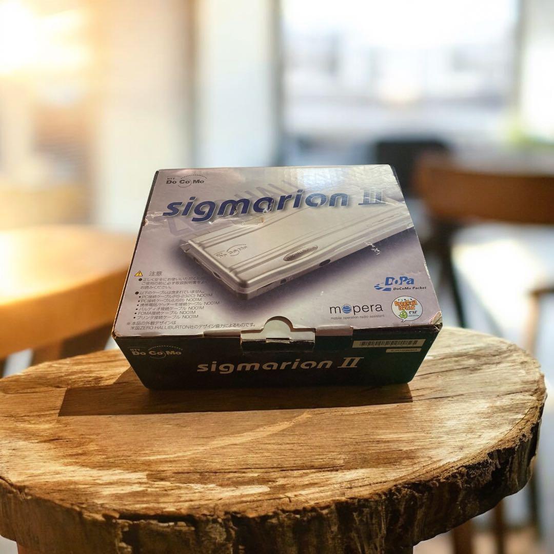美品/ドコモSigmarion II（シグマリオンII）箱取説付通電可動ジャンク