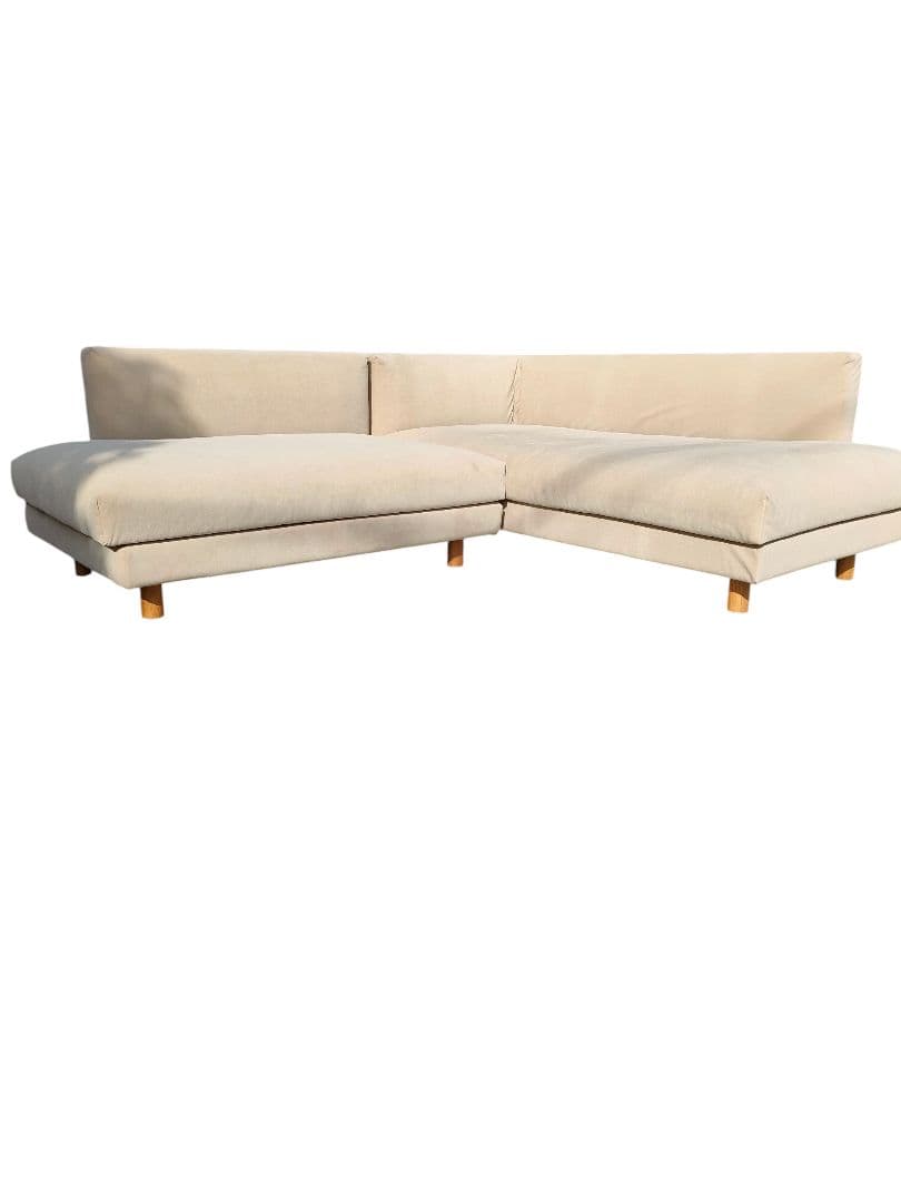 モーダ エンカーサ　カウチソファ　クッション3つ付き　地域限定配送