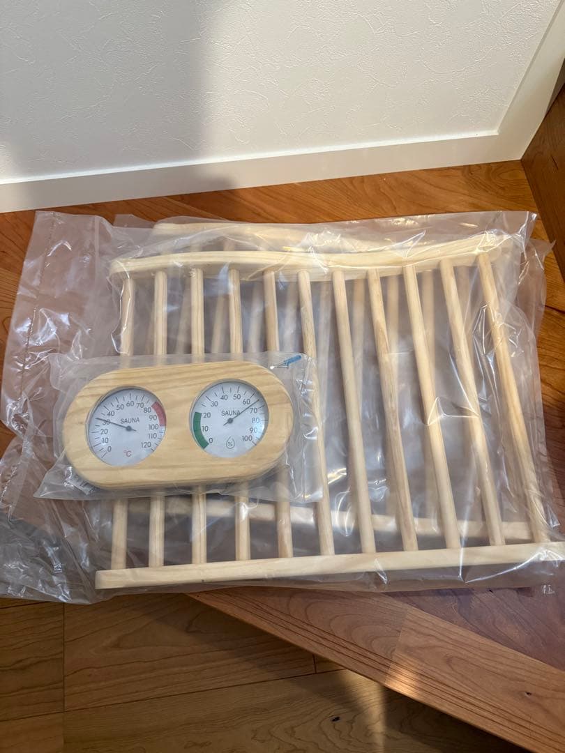 木製ホームサウナ ロウリュ可