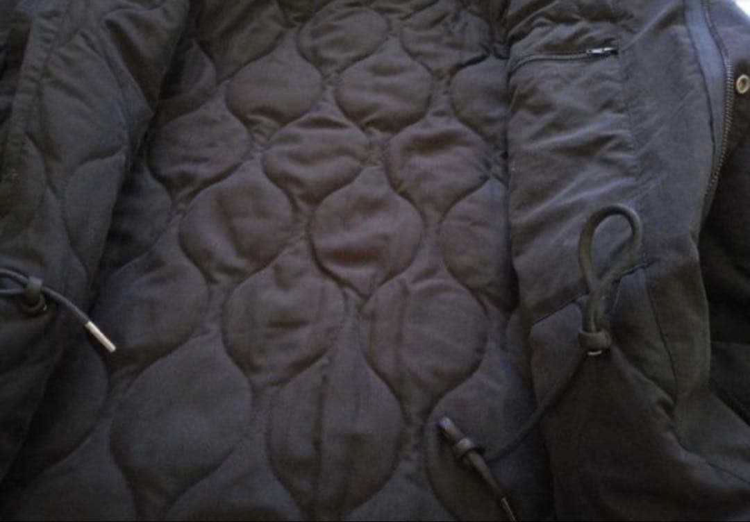 極美品　ZARA モッズコート　ブラック　フィッシュテール　オーバースローサイズ