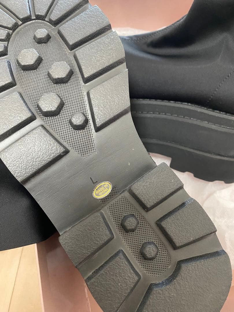 Darich ダーリッチ　ウルトラストレッチフラットブーツ　Lサイズ