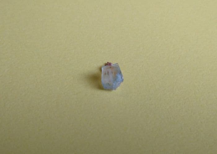 【お値下げしました】ボロロ ロックピアス アクアマリン K18